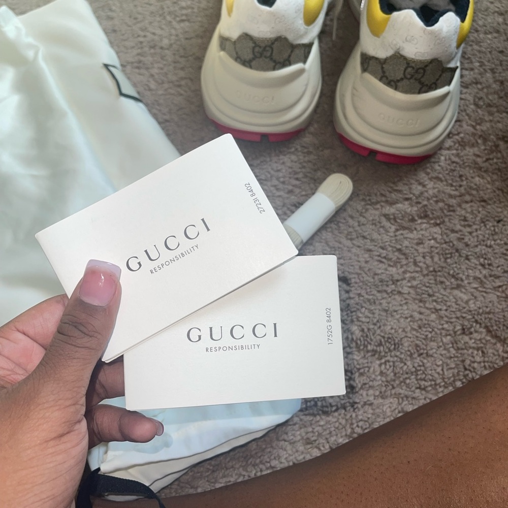 Gucci Rhython Sneakers - Picture 8 of 12